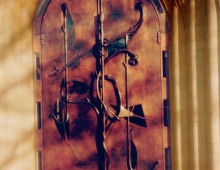 West doors, Portsmouth Cathedral, Bryan Kneale RA